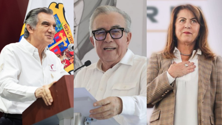 Lista de los gobernadores de México a quienes Estados Unidos les ha retirado la visa.