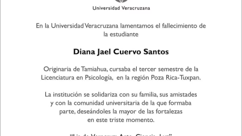 Estudiante de Psicología y su novio mueren ahogados tras quedar atrapados en su habitación