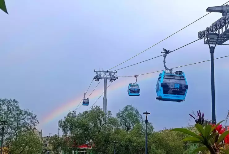 Cablebus mini y mexicable virales