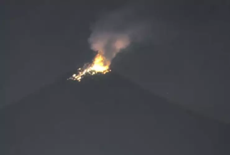 volcán Popocatépetl hoy 5 de noviembre de 2024