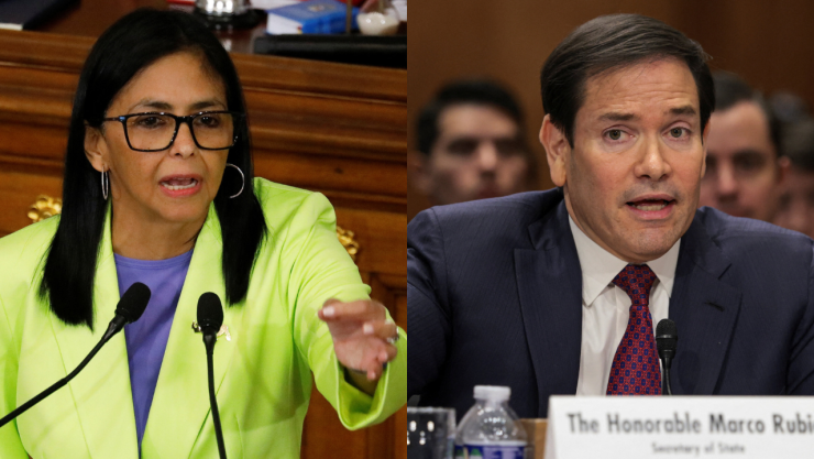 Marco Rubio Delcy Rodríguez