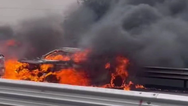 vehiculo incendido orizaba