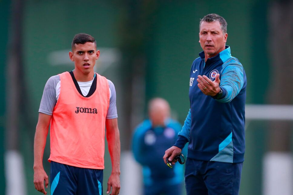 Cruz Azul entrenamiento