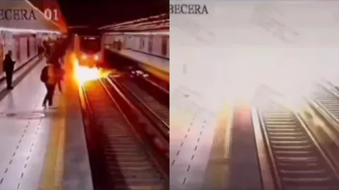 Más allá del video en Sevilla: Paraguas, el objeto que causó “explosión” en el Metro CDMX