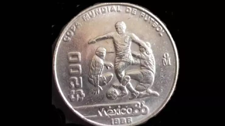 ¿Cuánto vale? Esta es la moneda conmemorativa del mundial de México 86