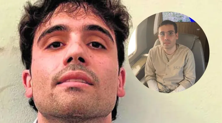FOTO: Ovidio Guzmán llega a Estados Unidos esposado y en avión privado