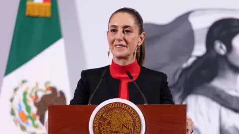 Claudia Sheinbaum ofrece conferencia mañanera este viernes