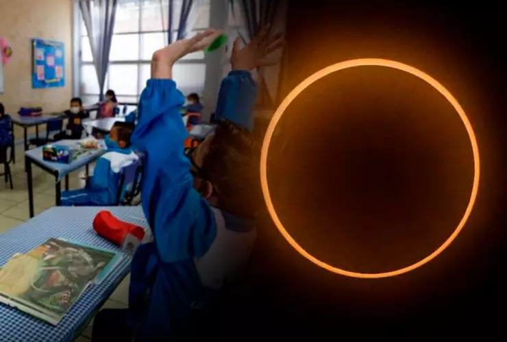 ¿Habrá clases el lunes por eclipse solar del 8 de abril?