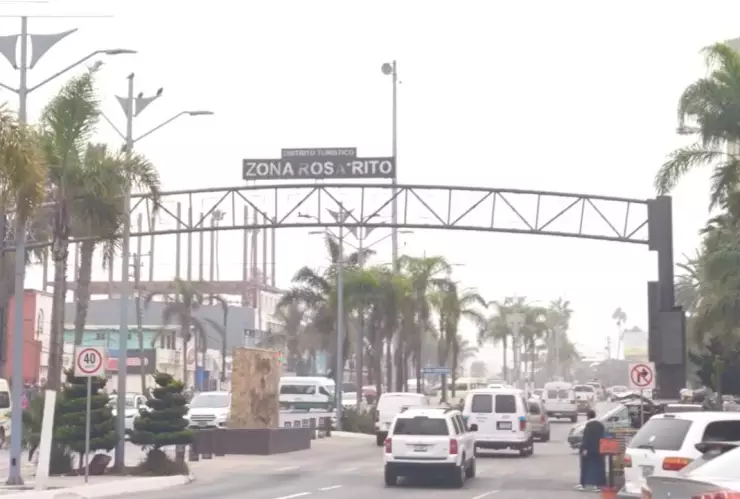 Muere hombre en Centro de Playas de Rosarito hoy jueves 9 de enero de 2025