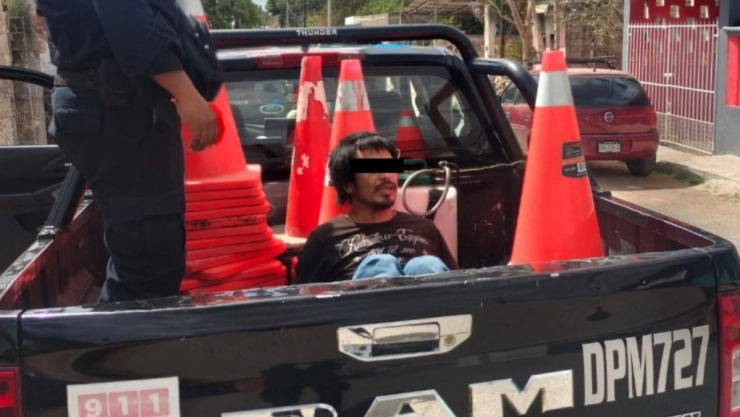 Incendio en Tizimín deja un detenido; así comenzó el siniestro