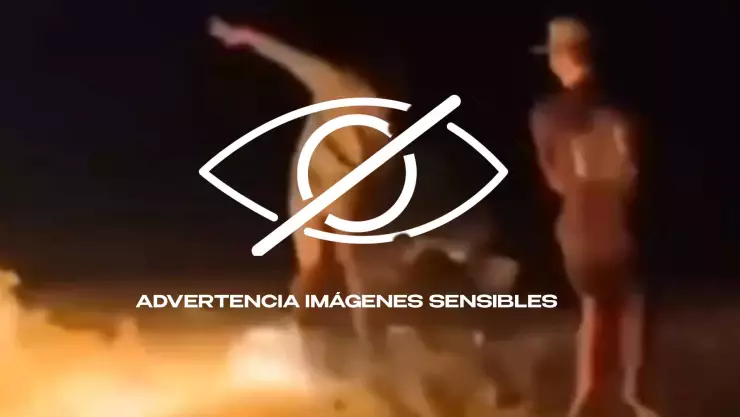FUERTE VIDEO: Adolescente rocía con gasolina a su amigo y prende fuego
