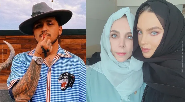 Belinda responde a Christian Nodal tras filtrar conversación.