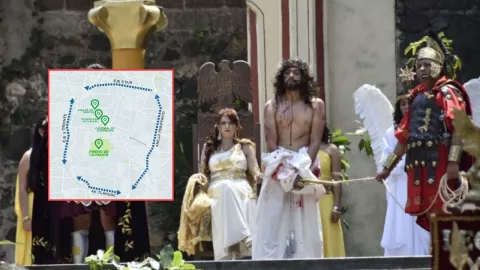 Pasión de Cristo en Iztapalapa: Calles cerradas, rutas alternas y cómo evitar el tráfico