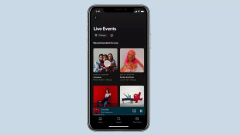 Spotify te dirá sobre conciertos