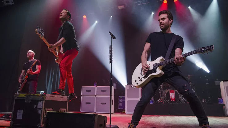Simple Plan Perform In Turin