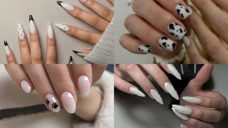 uñas blancas