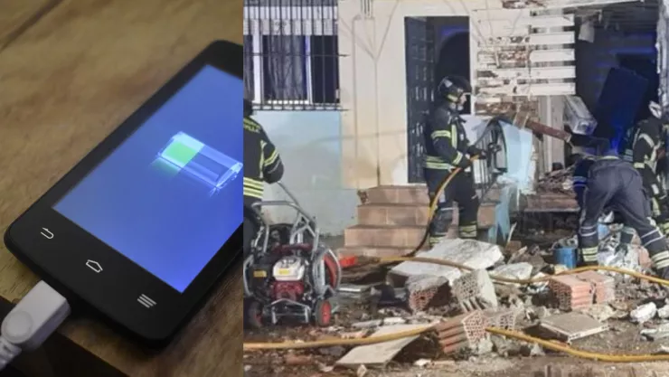 Muere familia tras explosión de la batería de un celular en España; lo dejaron cargándose toda la noche