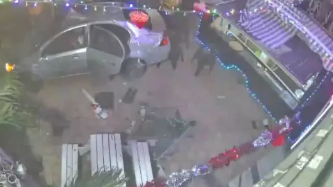 Accidente en la zona Diamante de Acapulco