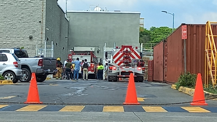 Incendio de tienda en Boca del Río