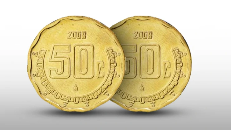 desaparecerán monedas 50 centavos