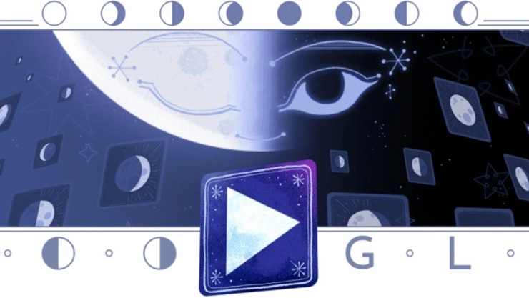 El significado de las fases de luna que el Doodle de Google celebra hoy, 24 de octubre