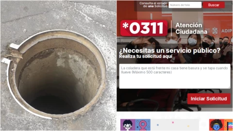 Cómo y dónde hacer el reporte de una coladera abierta en CDMX