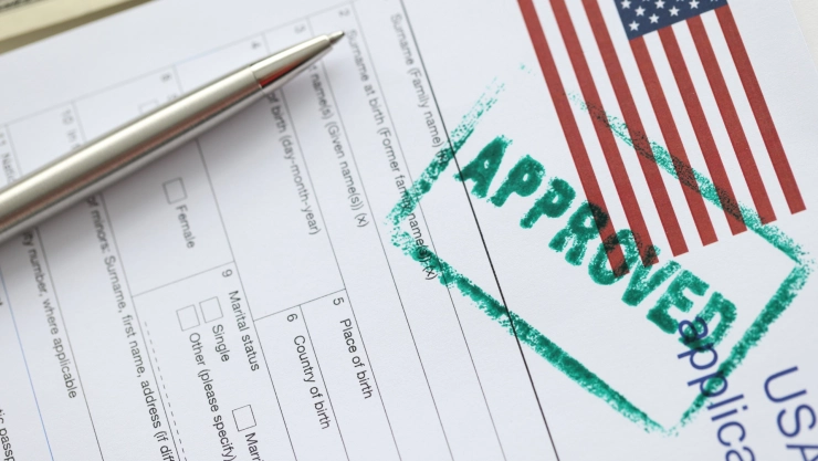 Formulario del trámite para solicitar la visa de Estados Unidos