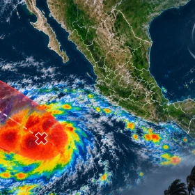 ¿Viene la tormenta tropical “Simón”? El SMN vigila una zona de baja presión con 90% de probabilidades de evolucionar en el Pacífico