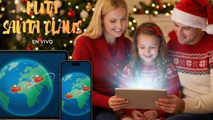 Cómo seguir Ruta Santa Claus 2025: Apps y sitios oficiales