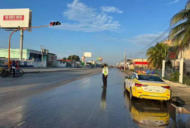 Tráfico en Cancún hoy 31 de agosto de 2023
