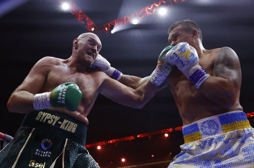 Oleksandr Usyk Tyson Fury pelea Box Azteca