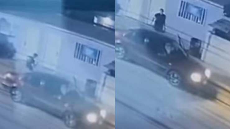 Denuncian a repartidor de comida.