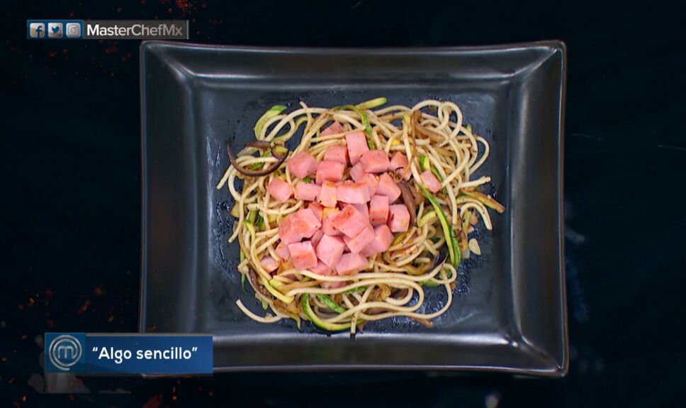 Algo sencillo, Masterchef México 2018