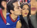 Kristal Silva y esposo
