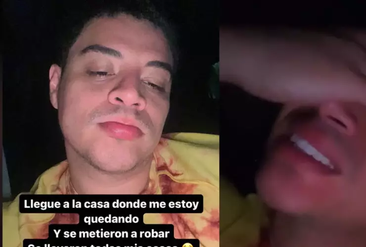 Eduin Caz denuncia fuerte robo en su casa