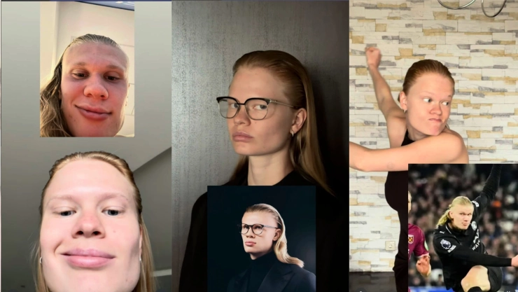 Doble de Erling Haaland
