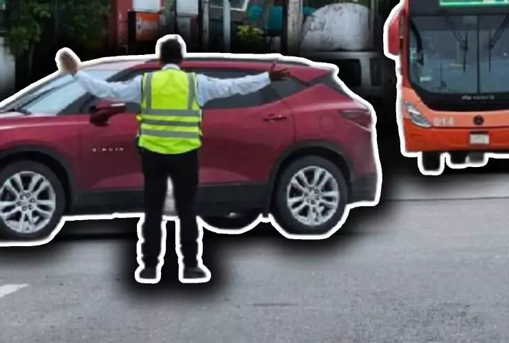 Tráfico por calles cerradas en Cancún HOY viernes 9 de mayo de 2025.jpg