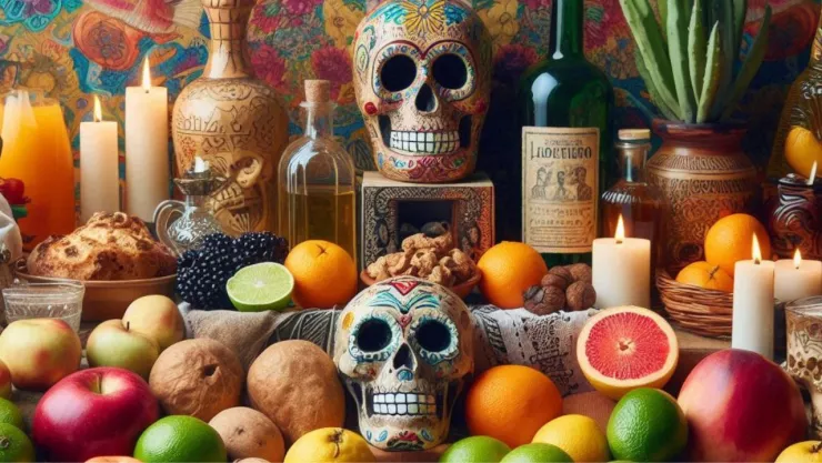 ¿Cuándo se puede quitar la comida y qué se debe hacer con los alimentos del altar de Muertos?