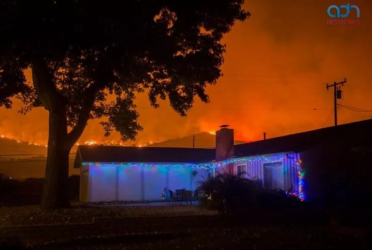 Vientos de Santa Ana en Tijuana