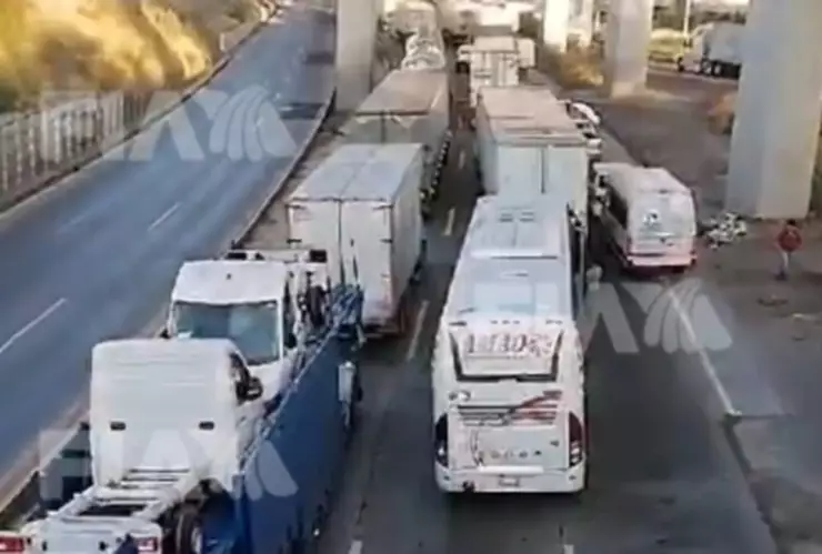 CIERRE en la autopista México-Puebla hoy 31 de mayo de 2024 provoca CAOS