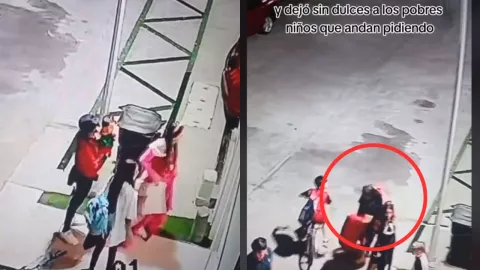 Roban dulces a los niños en privada de Culiacán