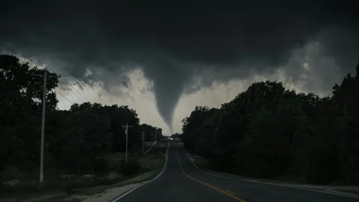 Rayos cósmicos vs. tornados