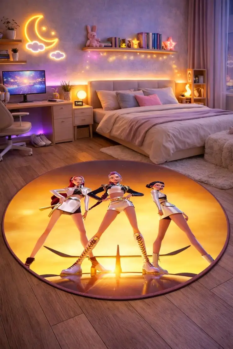 Decora tu habitación con luces LED y la magia de las Guerreras K-Pop