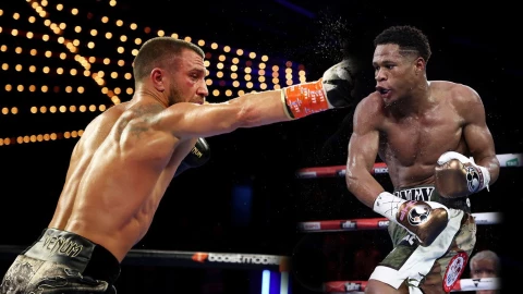 Vasyl Lomachenko Devin Haney GETTY