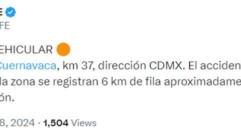 accidente en Tres Marías hoy 8 de octubre