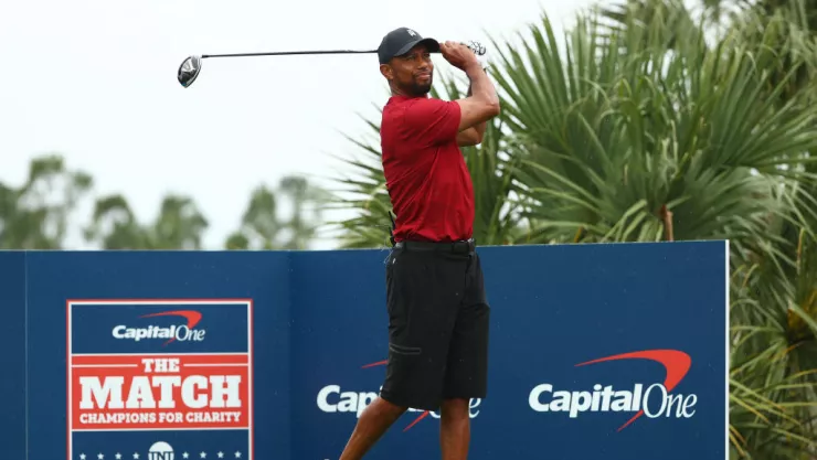 Tiger Woods y Peyton Manning se adjudicaron el The Match: Champions for Charity