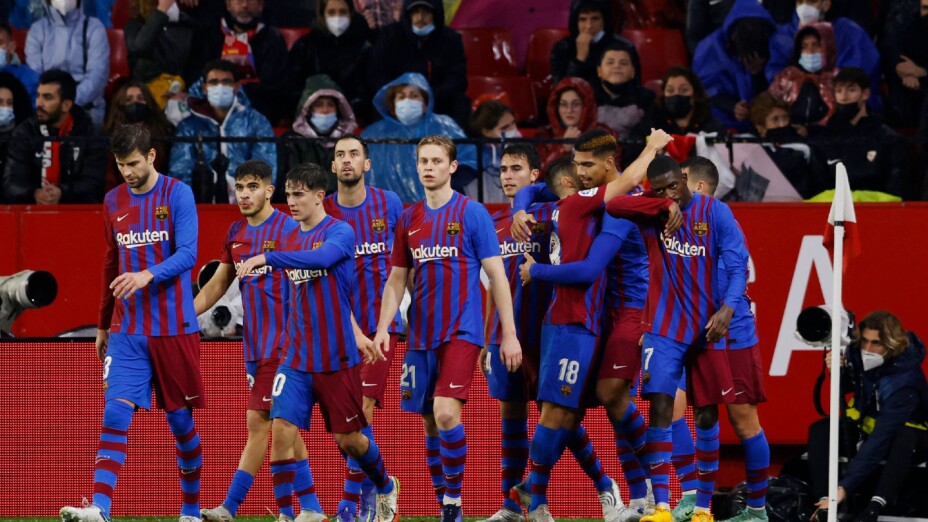 Jugadores del Barcelona