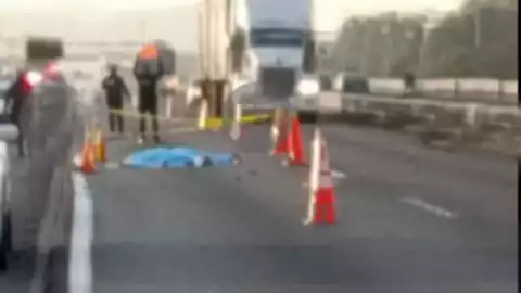 Muerto atropellado autpista Puebla Orizaba hoy