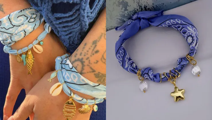 pulseras de tela