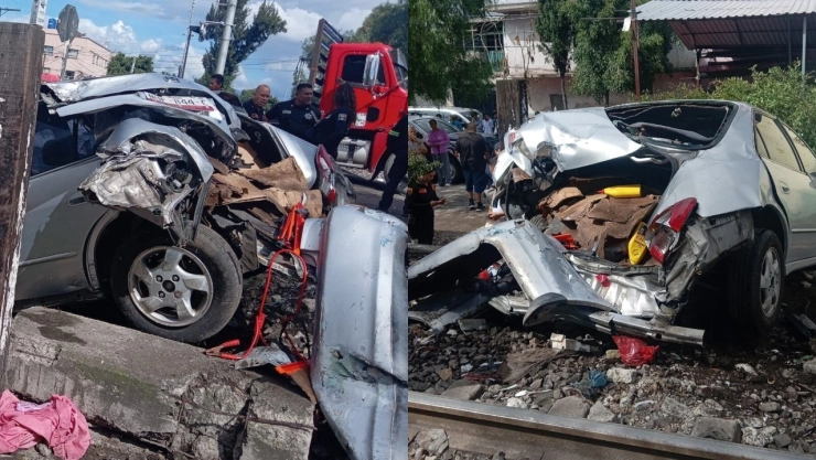 accidente-en-ecatepec-tren-impacta-y-arrastra-automovil-en-las-vegas-xalostoc